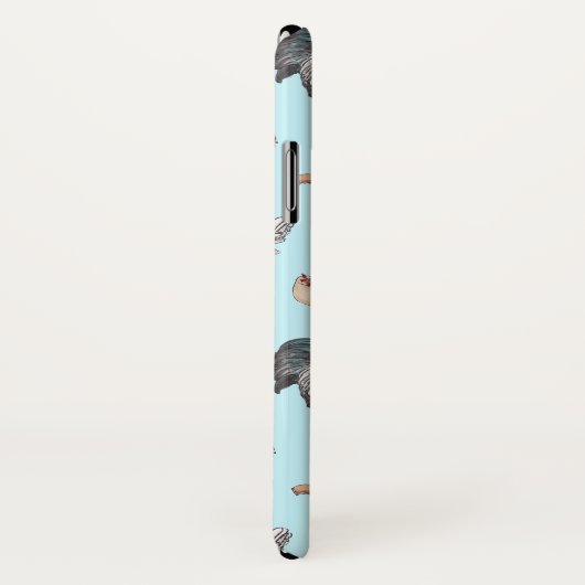 Hähnchen-Happy-Fall Case-Mate iPhone Hülle (Hinten/Rechts)