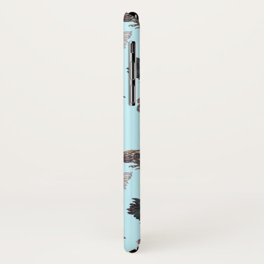 Hähnchen-Happy-Fall Case-Mate iPhone Hülle (Hinten/Links)