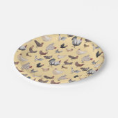 Hähnchen Happy Paper & Party Teller (Schrägansicht)