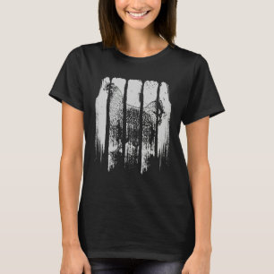 Hähnchen im Vintagen Stil Retro-Hühner T-Shirt