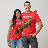 Hähnchen Joe mit Mais T-Shirt (Unisex)