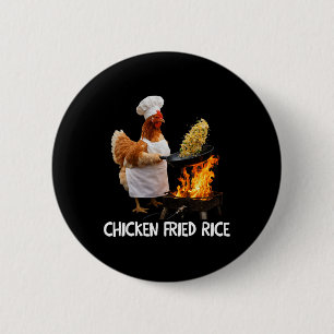 Hähnchen-Koch-Meme-Chef-Lustiger-Humor-Hähnchen-Fr Button