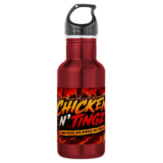 Hähnchen N' Tingz Edelstahlflasche