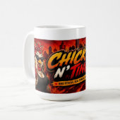 Hähnchen N' Tingz Kaffeetasse (Vorderseite Links)