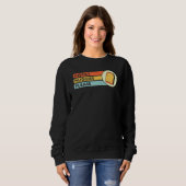 Hähnchen-Nugget Ich liebe frittiertes Hähnchen-Nug Sweatshirt (Vorne ganz)