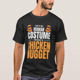 Hähnchen-Nugget-Kostüm Lustiges Hähnchen-Nugget T-Shirt