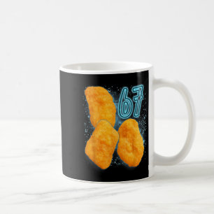 Hähnchen-Nugget-Liebhaber 67 Meme Six Seven Fried Kaffeetasse