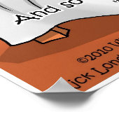 Hähnchen oder Ei kam 1. Funny Art Posters Poster (Ecke)