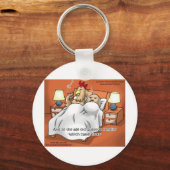 Hähnchen oder Ei kam 1. Funny Gifts & T-Shirts Schlüsselanhänger (Vorderseite)