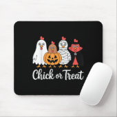 Hähnchen oder Leckereien Halloween Mousepad (Mit Mouse)