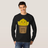 Hähnchen Pot Pi Mathe & Pi Day Pie Akademisch T-Shirt (Vorne ganz)