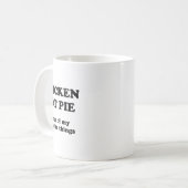 Hähnchen-Pot-Pie Drei meiner Lieblingsdinge _1 Kaffeetasse (Vorderseite Links)