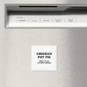Hähnchen-Pot-Pie Drei meiner Lieblingsdinge _1  Magnet (In Situ (Geschirrspüler))