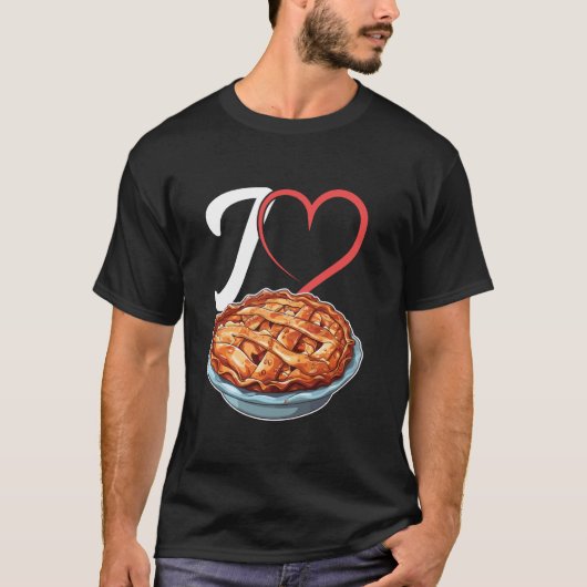 Hähnchen-Pot-Pie-Liebhaber Lustiger Spruch Farmer T-Shirt (Vorderseite)