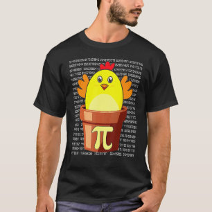 Hähnchen-Pot-Pie-Pi-Tag Mathelehrer T-Shirt