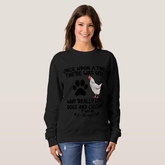 Hähnchen Sweatshirt (Vorne ganz)