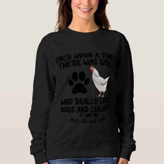 Hähnchen Sweatshirt (Vorderseite)