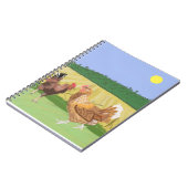 Hähnchen und Huhn Notizblock (Linke Seite)