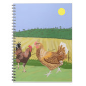 Hähnchen und Huhn Notizblock (Vorderseite)