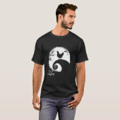 Hähnchen und Mond Halloween-Kostüm T-Shirt (Vorne ganz)