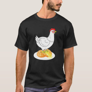 Hähnchen und Waffeln T-Shirt