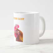 Hähnchen-Vati Jumbo-Tasse (Vorderseite Rechts)