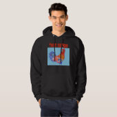 Hähnchen-Wasserfarbenrooster-Hähnchen Hoodie (Vorne ganz)