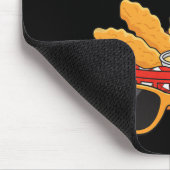 Hähnchen-zertifizierter Tendies-Experte, Tendie-Li Mousepad (Ecke)