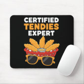 Hähnchen-zertifizierter Tendies-Experte, Tendie-Li Mousepad (Mit Mouse)