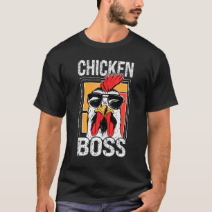 Hähnchenboss Cooler Hahn Für Landwirte Oder Bauern T-Shirt
