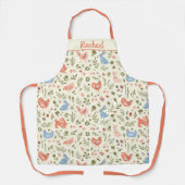 Hähnchenbunny Rabbit Farm Osterdesign Schürze (Vorderseite)