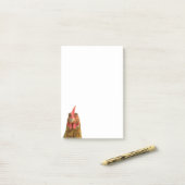 Hähnchenfalle Post-it Klebezettel (Auf Schreibtisch)