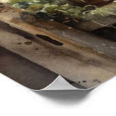 Hähnchenfarm Animal Art Print Poster (Ecke)