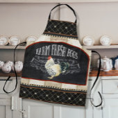 Hähnchenfarm Rooster Frische Eier Rustikales Bauer Schürze