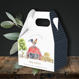 Hähnchenfarm Rotbarsch Kindergeburtstag Geschenkschachtel