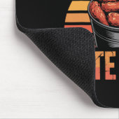Hähnchenflügel Frittiert Scharf Zitat - Ich kam ic Mousepad (Ecke)