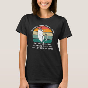 Hähnchenflügel Hähnchenflügel Hot Dog & Bologna Li T-Shirt