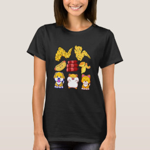 Hähnchenflügel Hähnchenflügel Hotdog Und Bologna F T-Shirt