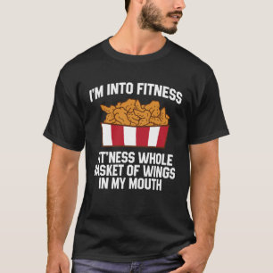 Hähnchenflügel sagen Essen Hähnchenflügel T-Shirt