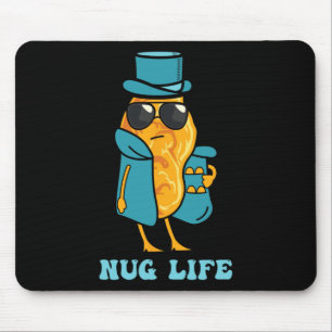 Hähnchenflügel Zitat Fast Food Lustiges Frittierte Mousepad