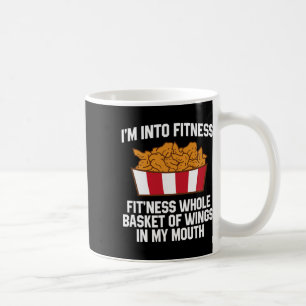 Hähnchenflügel Zitat Hot Wing Fast Food Lustige Hü Kaffeetasse