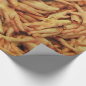 Hähnchenfutter Geschenkpapier (Ecke)