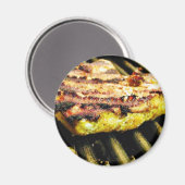 Hähnchengrillung Magnet (Vorderseite/Rückseite)