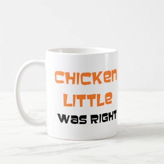 Hähnchenklein war richtig kaffeetasse (Links)