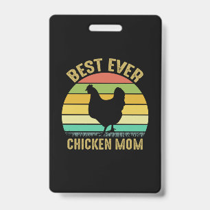 Hähnchenliebhaber   Die beste Hähnchen‑Mama aller  Ausweis