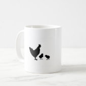 Hähnchenliebhaber Tasse (Vorderseite Links)