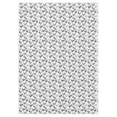 Hähnchenmuster im Retro-Landhaus Tischdecke (Vorderseite)