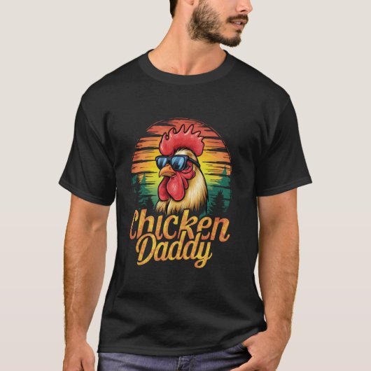Hähnchenpapa T-Shirt (Vorderseite)