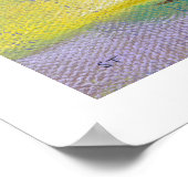 Hähnchentänzerin Moderne Interpretation Spaß Kunst Poster (Ecke)
