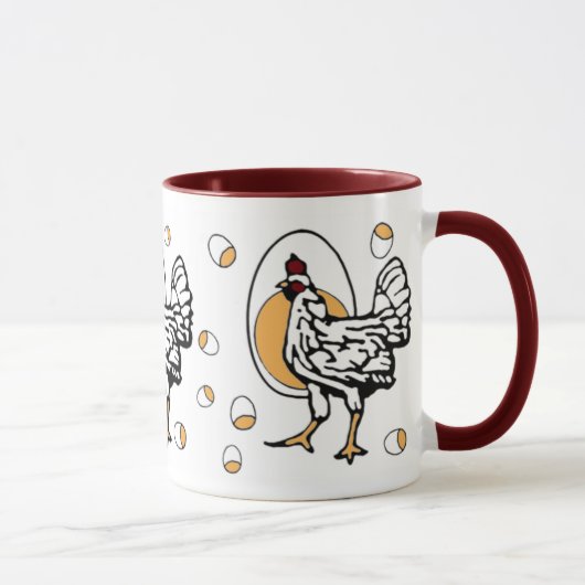 Hähnchentasse Tasse (Rechts)
